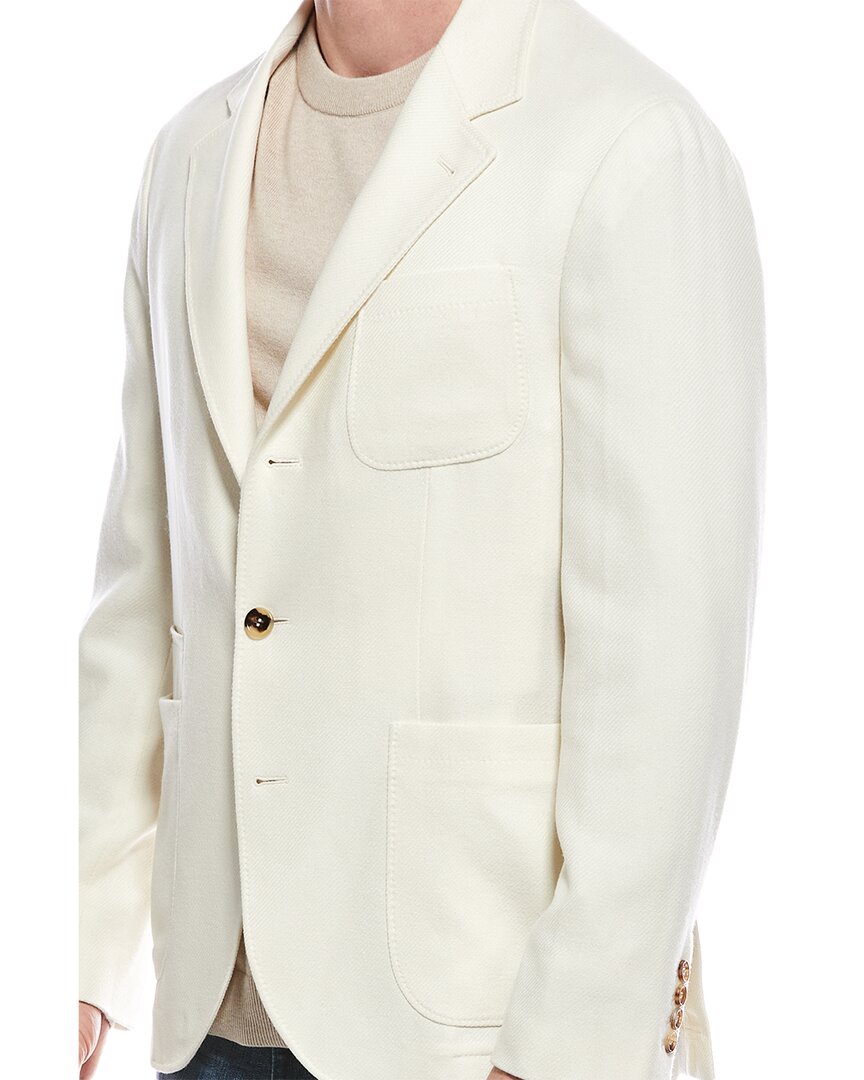 Brunello Cucinelli Wool-Blend Blazer