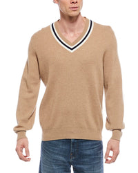 Brunello Cucinelli Cashmere V-Neck Sweater