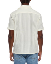 Civil Society Civil Society Braga Relaxed Fit Open Knit Resort Shirt
