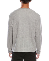 James Perse Brushed Thermal Crewneck Sweater