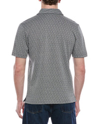 Weatherproof Vintage Diamond Jacquard Polo Sweater