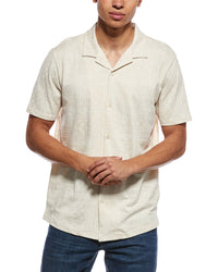 Weatherproof Vintage Bandana Coatfront Knit Shirt