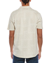 Weatherproof Vintage Bandana Coatfront Knit Shirt