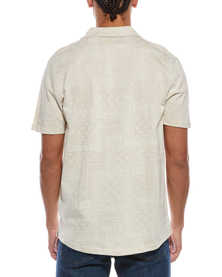 Weatherproof Vintage Bandana Coatfront Knit Shirt