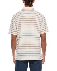WEATHERPROOF VINTAGE Weatherproof Vintage Terry Striped Polo Shirt