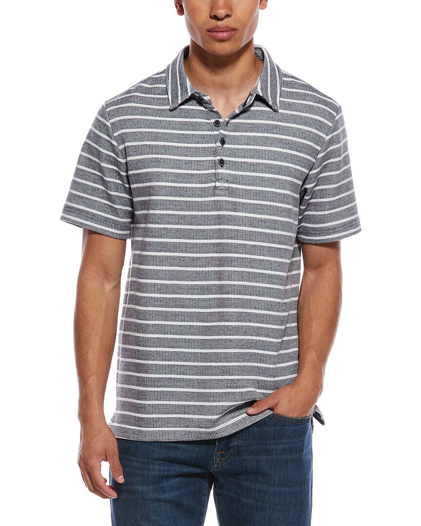 WEATHERPROOF VINTAGE Weatherproof Vintage Terry Striped Polo Shirt