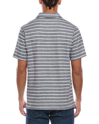 WEATHERPROOF VINTAGE Weatherproof Vintage Terry Striped Polo Shirt