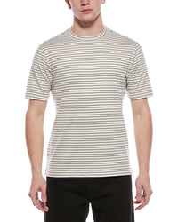 Weatherproof Vintage Stretch Dobby Striped Crewneck T-Shirt