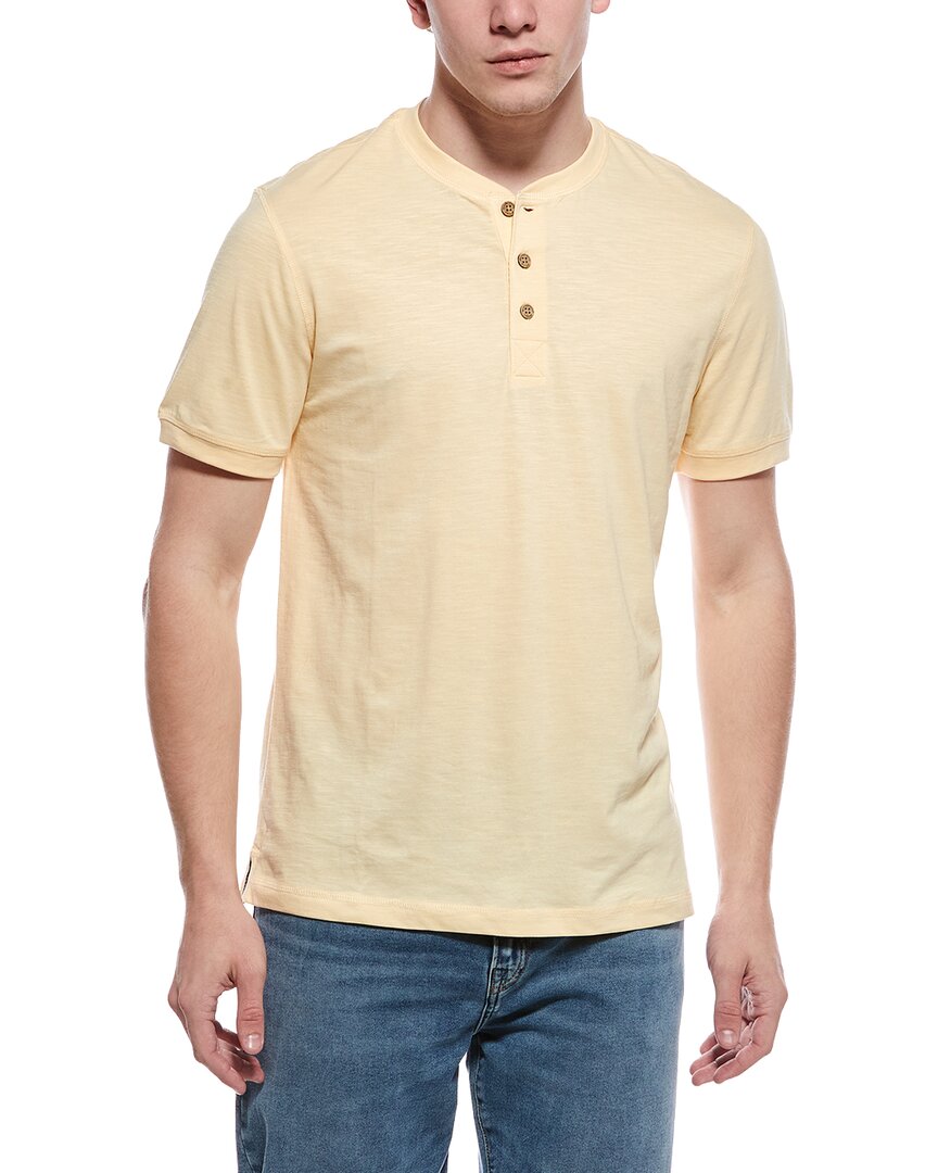 Weatherproof Vintage Sueded Jersey Henley T-Shirt