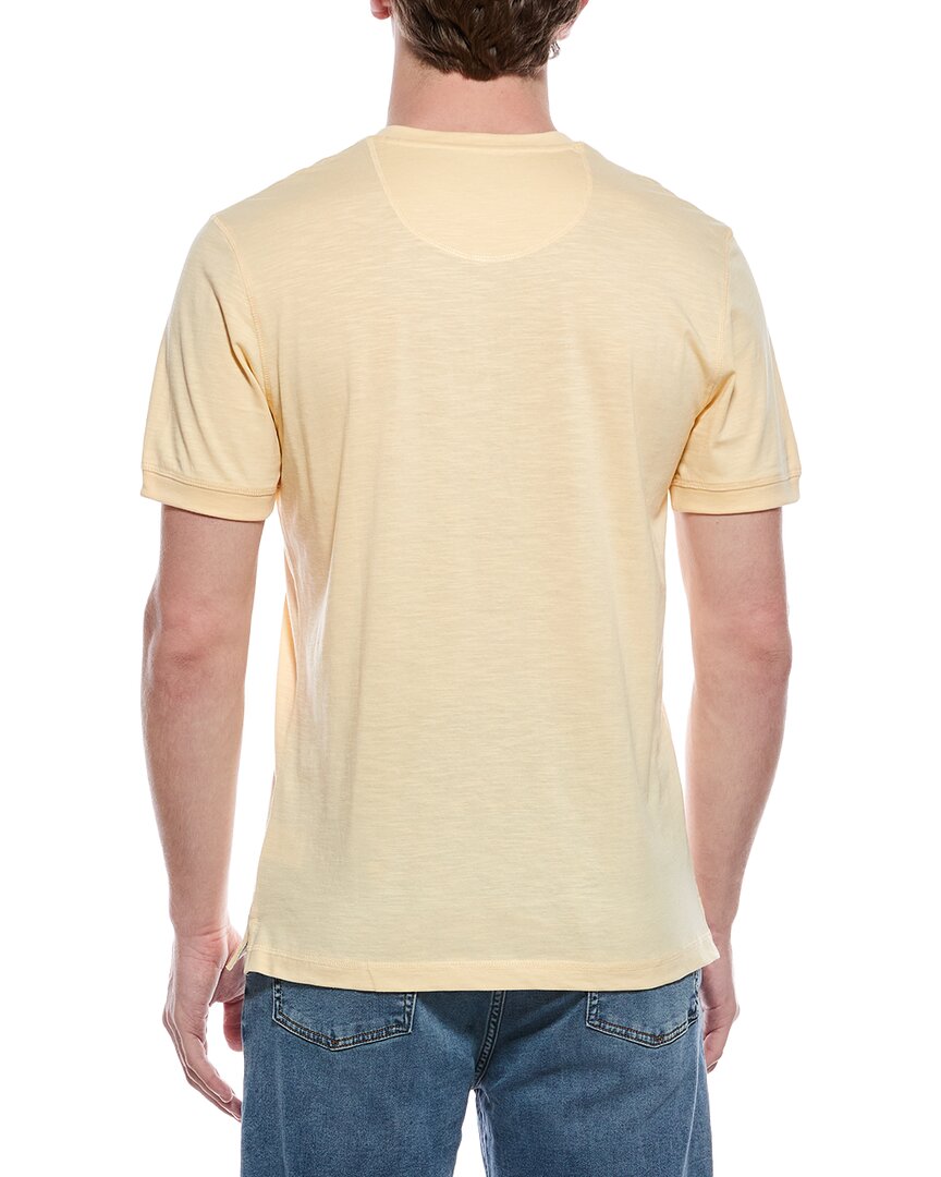 Weatherproof Vintage Sueded Jersey Henley T-Shirt