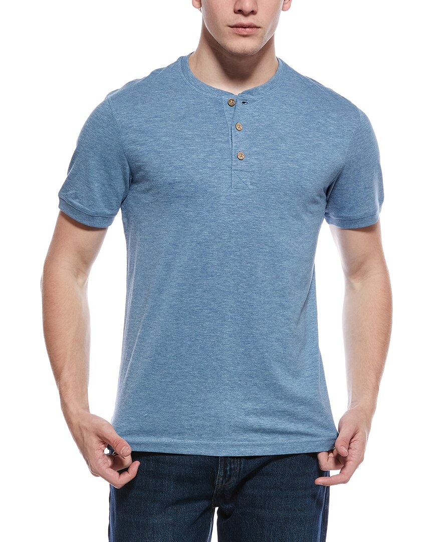 Weatherproof Vintage Sueded Jersey Henley T-Shirt