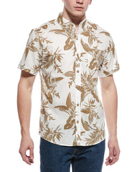Weatherproof Vintage Linen-Blend Shirt