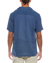 Weatherproof Vintage Linen-Blend Airtex Camp Shirt