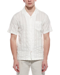 Weatherproof Vintage Dobby Seersucker Vacation Shirt