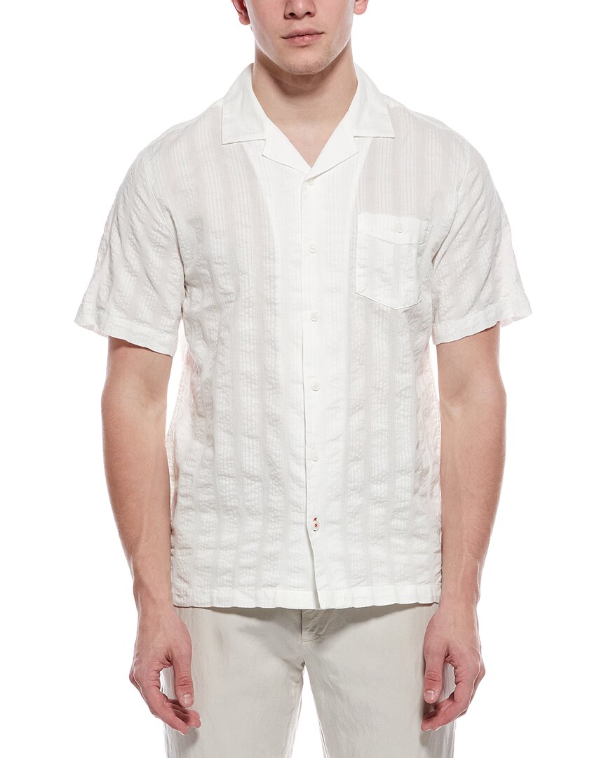 Weatherproof Vintage Dobby Seersucker Vacation Shirt