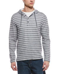 Weatherproof Vintage Mixy Quarter Button Hoodie