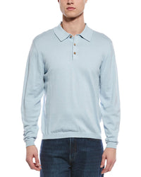 Weatherproof Vintage Cashmere-Blend Polo Sweater