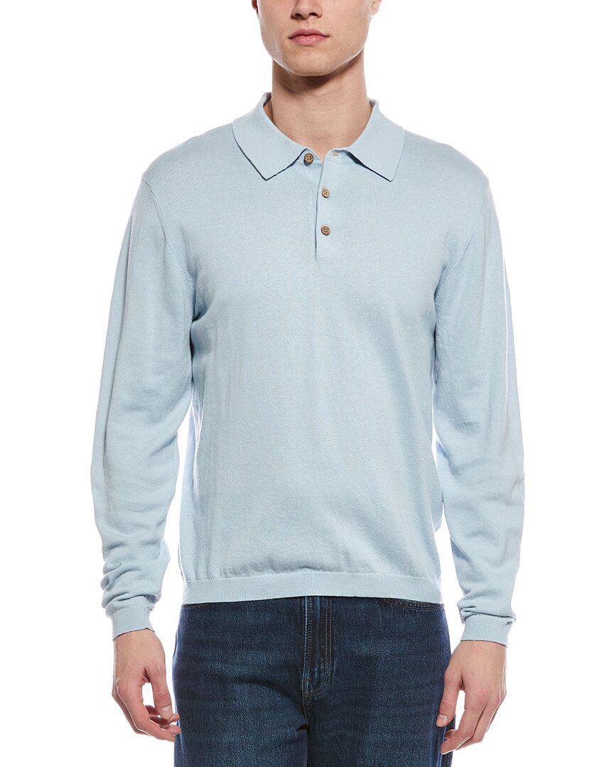 Weatherproof Vintage Cashmere-Blend Polo Sweater