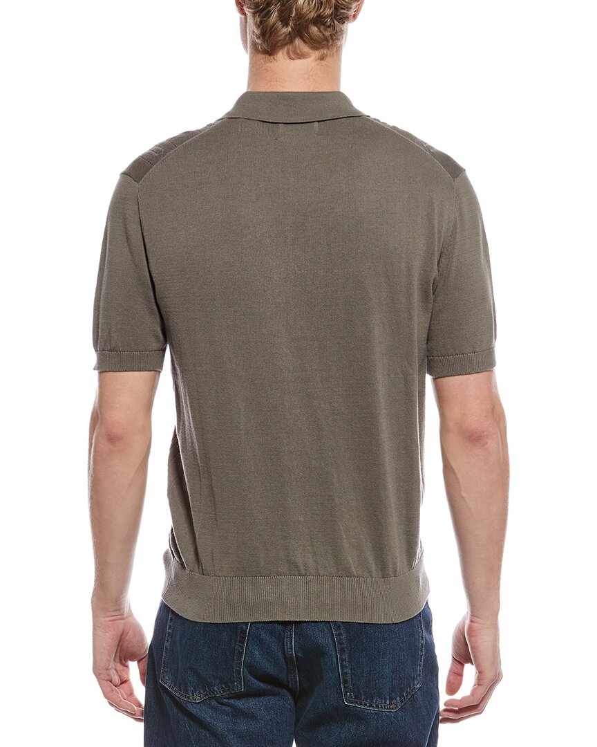 Weatherproof Vintage Pointelle Polo Sweater
