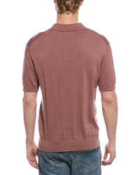 Weatherproof Vintage Pointelle Polo Sweater