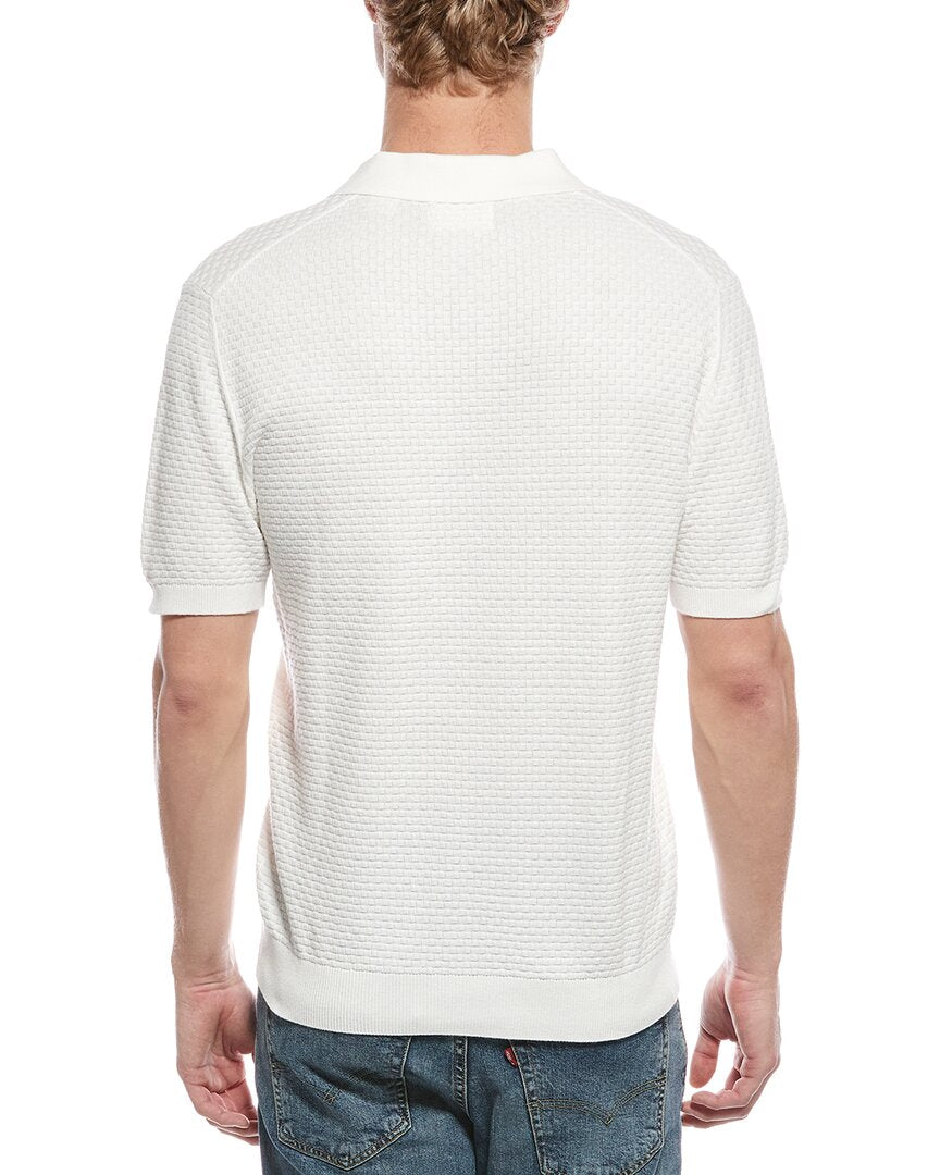 Weatherproof Vintage Weave Johnny Collar Sweater