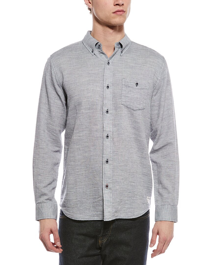 Weatherproof Vintage Horizontal Slub Pebble Dobby Shirt