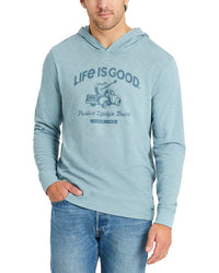 Life Is Good® Hooded Slub T-Shirt