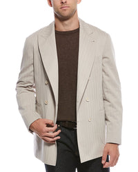 Brunello Cucinelli Silk-Blend Blazer