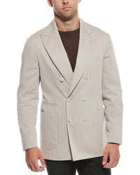 Brunello Cucinelli Silk-Blend Blazer