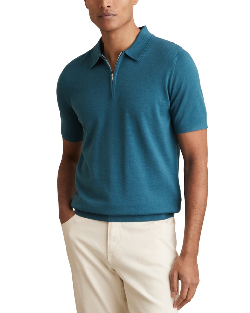 Reiss Maxwell Merino Half-Zip