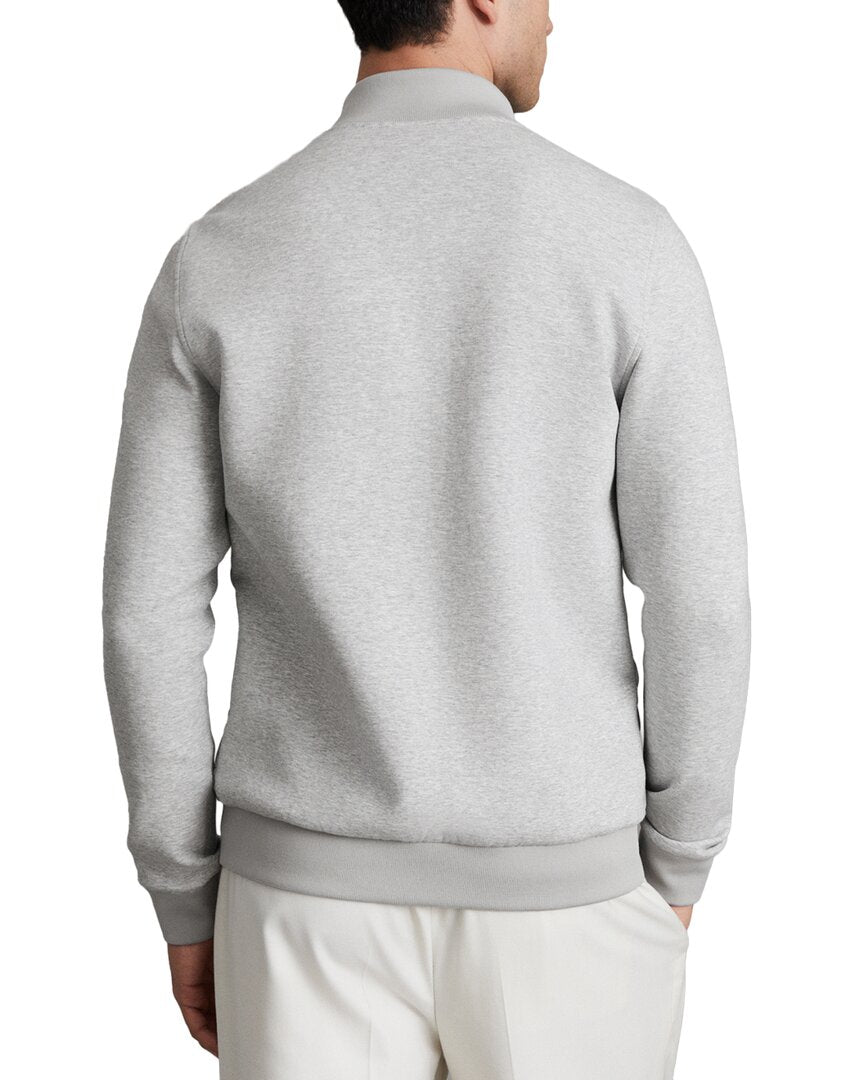 Reiss Freddie Jersey Quilted Shirt