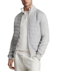 Reiss Reiss Trainer Quilted Top