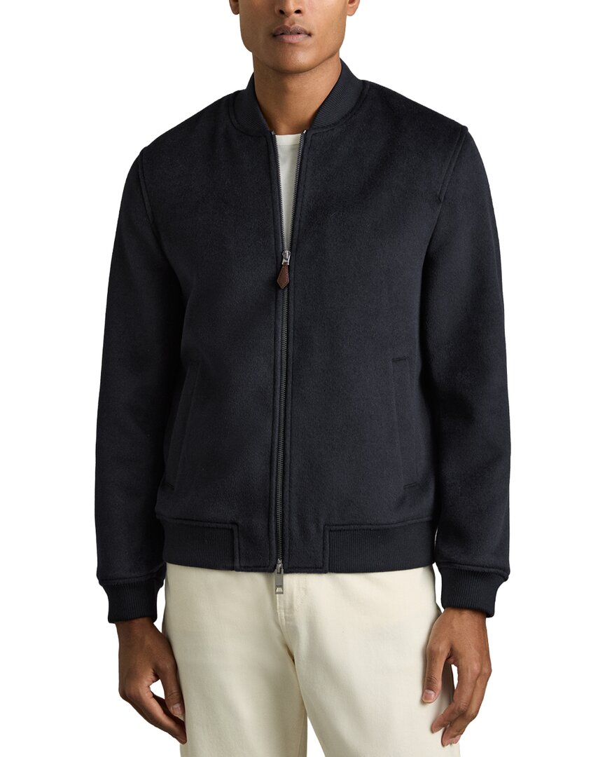 Reiss Reiss Harlan Wool Bomber Jacket