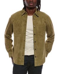 Blank Nyc Suede Leather Coat