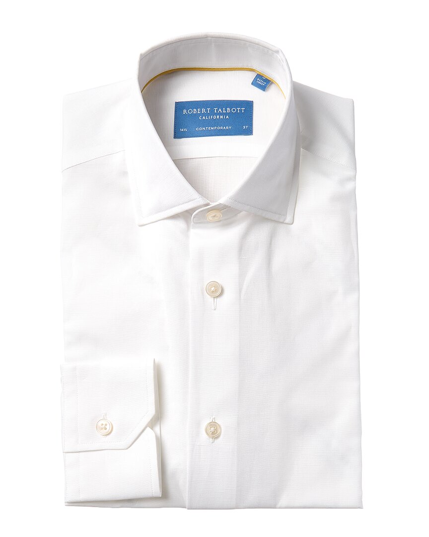 Robert Talbott Robert Talbott Reynolds Linen-Blend Dress Shirt