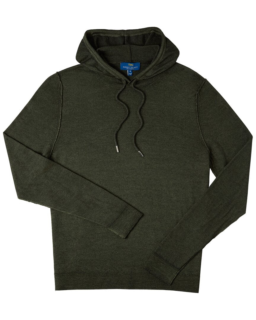 Robert Talbott Robert Talbott  Conway Garment-Dyed Wool Hoodie