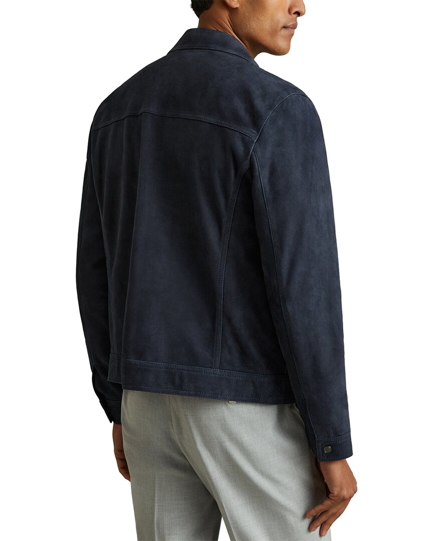 Reiss Pike Suede Jacket