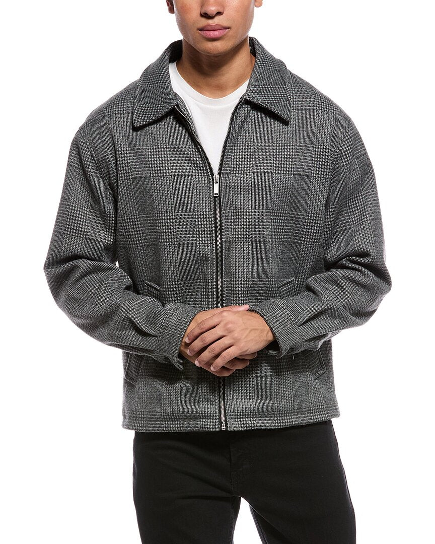 Jason Wu Jason Wu Plaid Zip Jacket