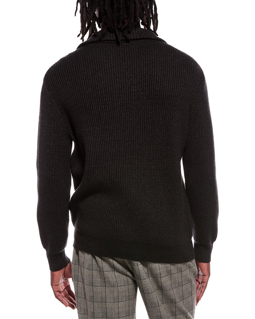 Jason Wu Jason Wu Lis Quarter Zip Mock Neck Sweater