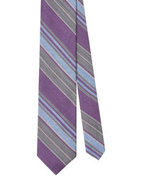 Robert Talbott Robert Talbott Silk Large Multi Repp Necktie