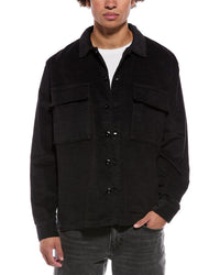 Jason Wu Jason Wu Velveteen Button Up Overshirt