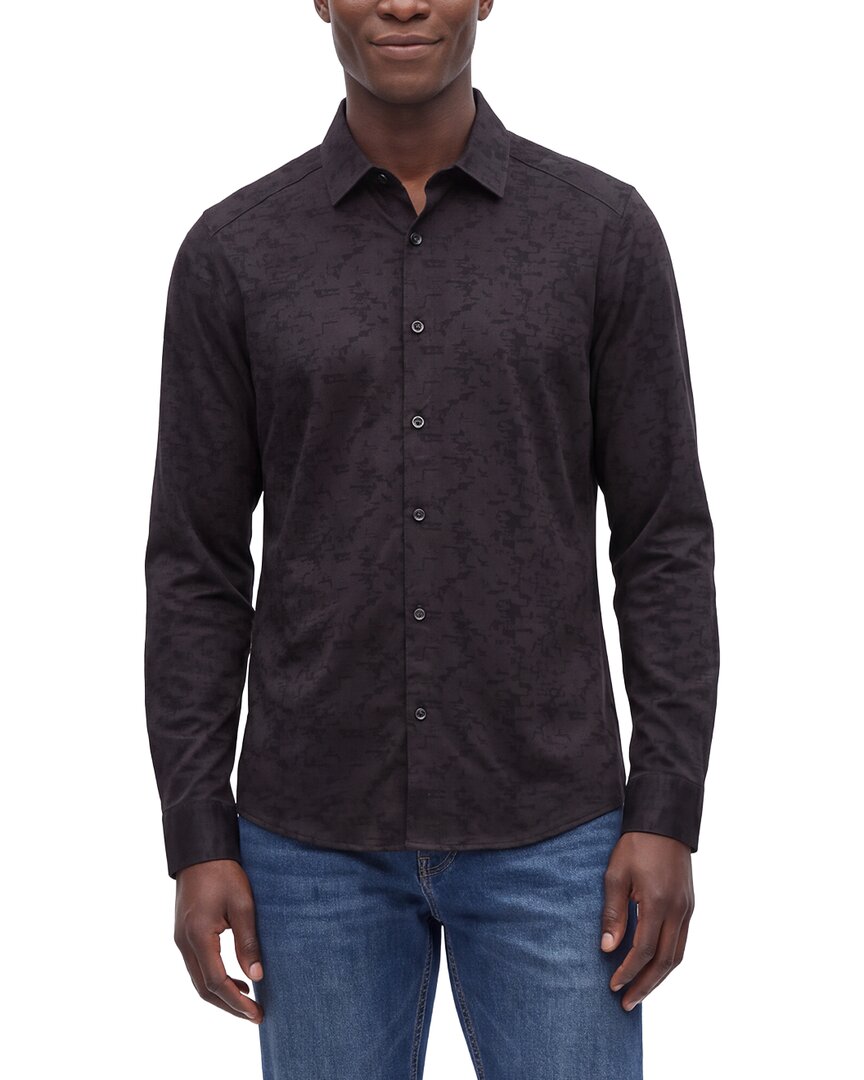 Raffi Print Button Front Shirt