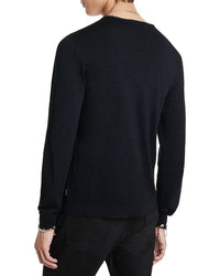 John Varvatos Eren Wool-Blend Sweater