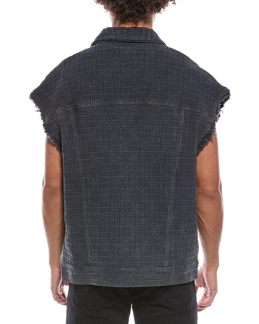 Givenchy Oversized 4G Denim Vest