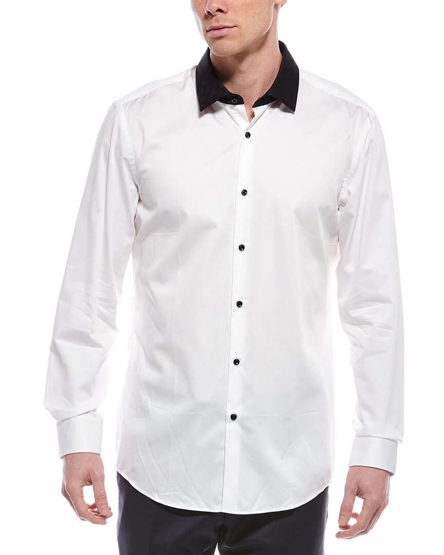 Hugo Hugo Boss Solid Shirt Regular M White