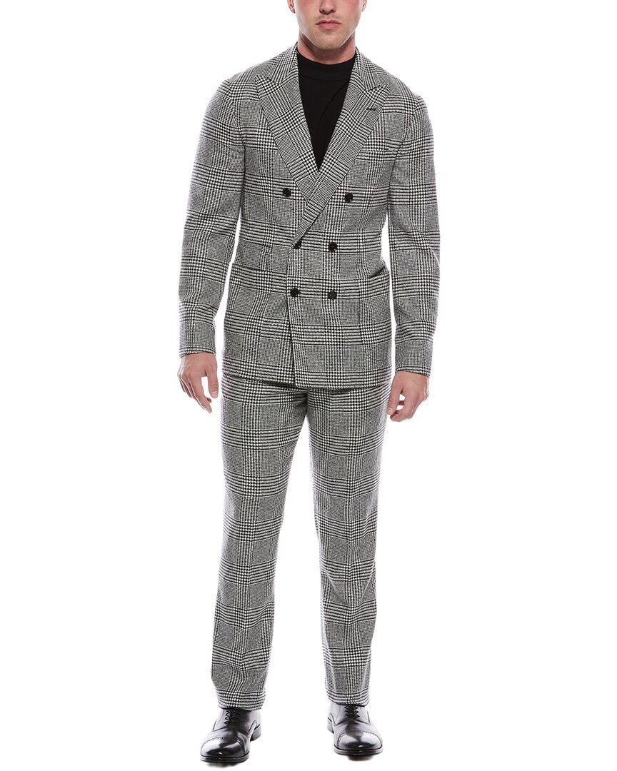 Brunello Cucinelli 2Pc Wool & Cashmere-Blend Suit
