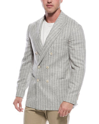 Brunello Cucinelli Alpaca & Wool-Blend Blazer