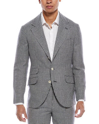 Brunello Cucinelli 2Pc Linen, Silk, & Wool-Blend Suit