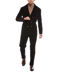 Brunello Cucinelli 2Pc Cashmere-Blend Suit With Pleated Pant