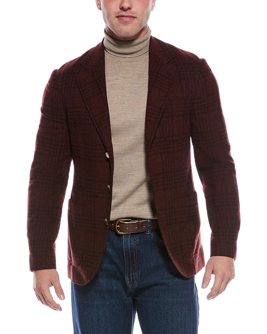 Brunello Cucinelli Wool, Silk & Cashmere-Blend Blazer